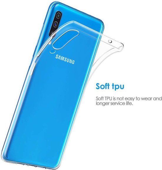 Samsung Galaxy A30s Hoesje - Transparant - Siliconen Back Cover