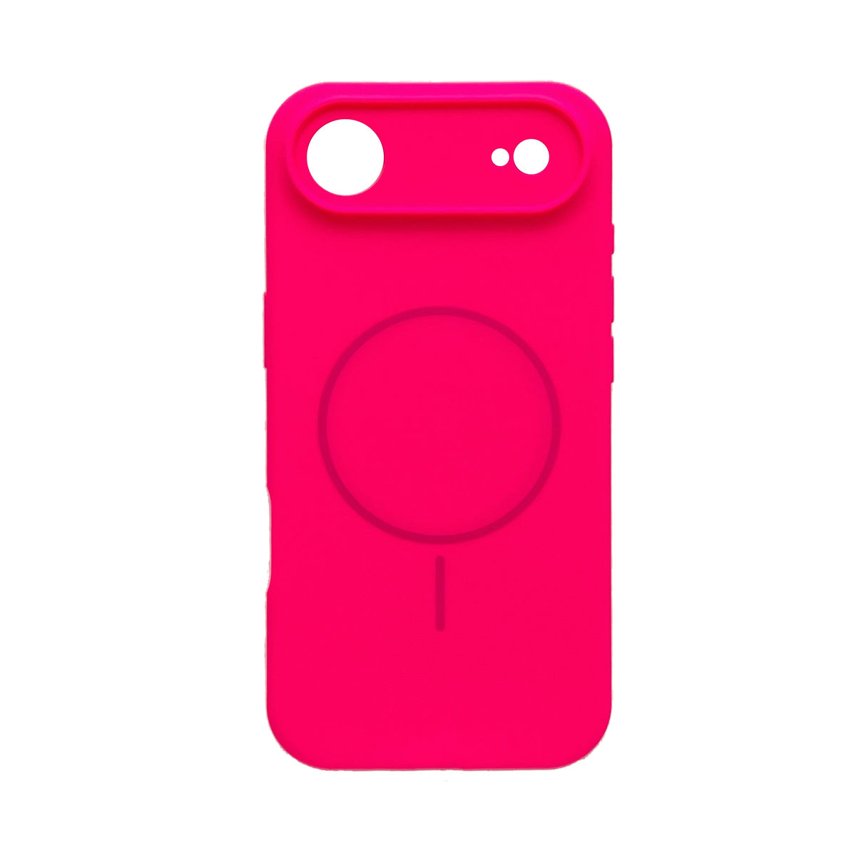 Apple iPhone Air Hoesje - Magenta Roze - Liquid Siliconen MagSafe Back Cover