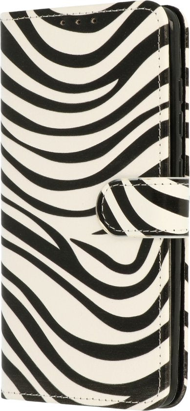 OPPO A54S Hoesje - Zebra - Print Bookcase