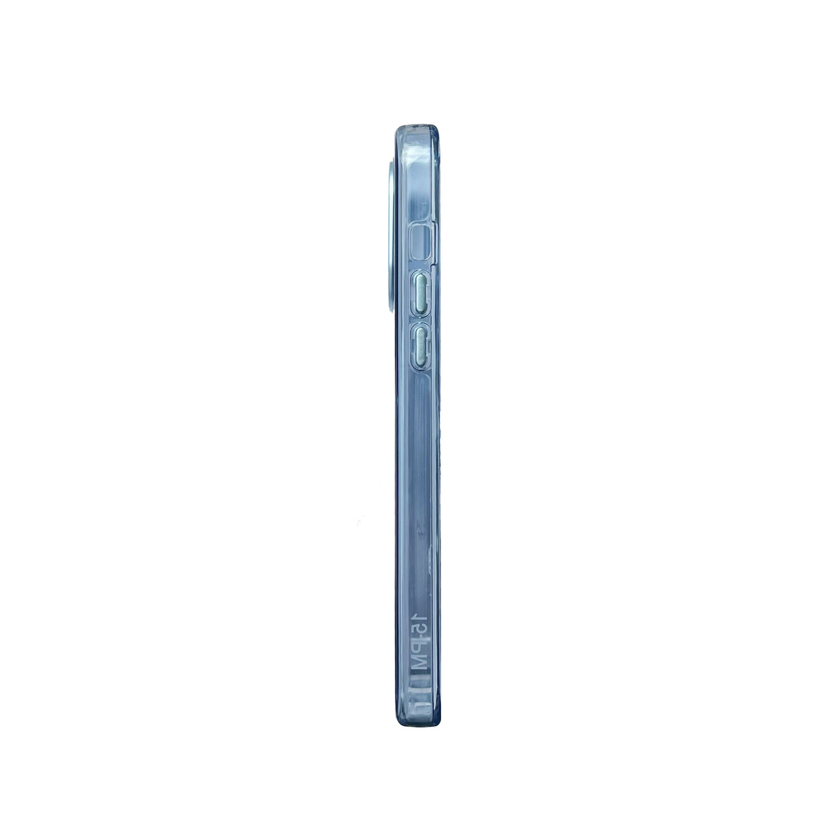 Apple iPhone 15 Pro Hoesje - Blauw - Matte Hybrid Siliconen MagSafe Back Cover