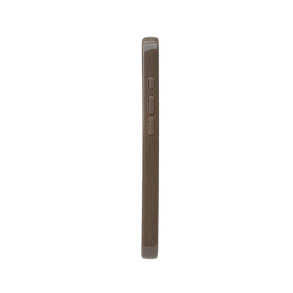 iPhone 16e Hoesje - Chocolate Brown - Glitter MagSafe Back Cover