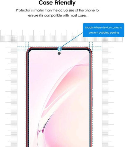 Samsung Galaxy Note 10 Lite Panzerglas - Tempered Glass - 2 Stück