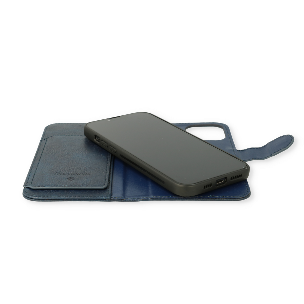 Apple iPhone 13 Pro Max Hoesje - Blauw - 2 in 1 Bookcase met 10 Kaart Vakken