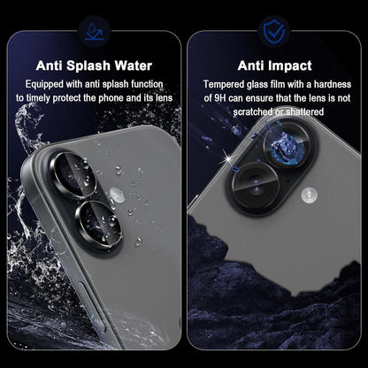 Apple iPhone 17 Pro Lens Protector - Zwart - 3 Stuks