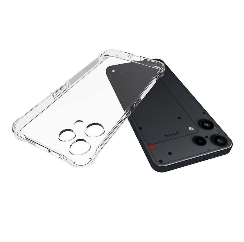 Nothing Phone (3a) Lite Hoesje - Transparant - Anti-Shock Back Cover