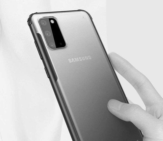 Coque Samsung Galaxy S20 - Noir - Housse arrière antidérapante