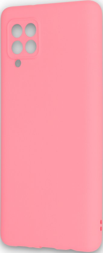 Samsung Galaxy A22 5G Hoesje - Roze - Siliconen Back Cover