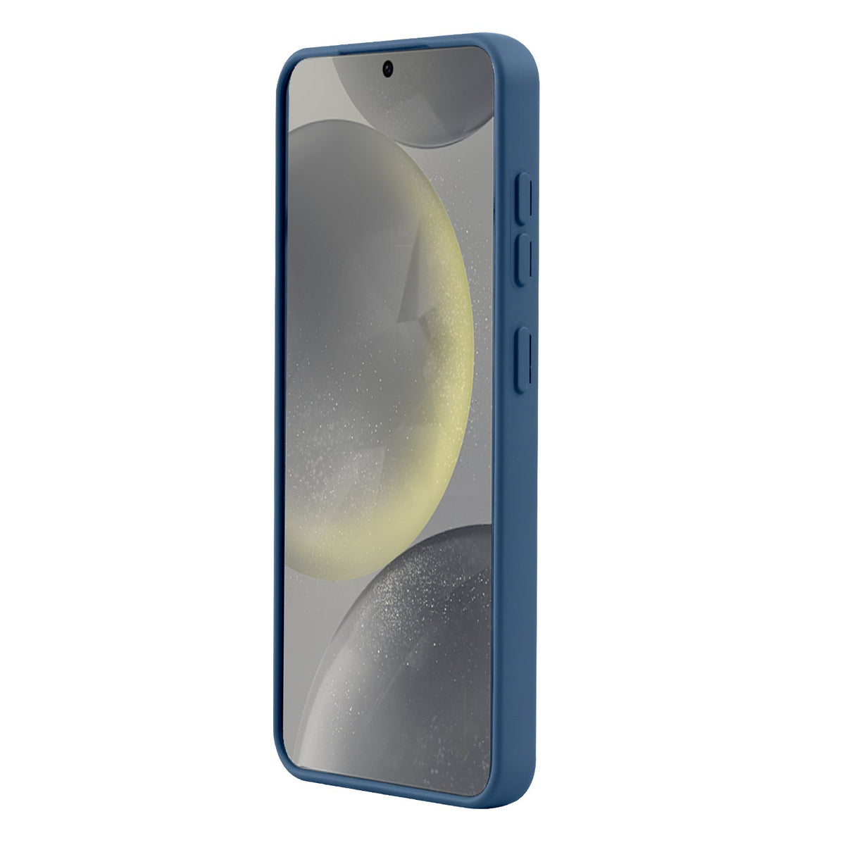 Samsung Galaxy S25 Hoesje - Donker Blauw - Liquid Siliconen MagSafe Back Cover