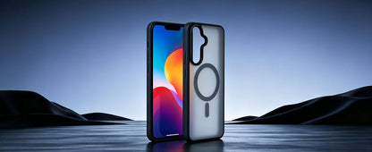 Samsung Galaxy A27 Hoesje - Oranje - Matte Armor MagSafe Back Cover