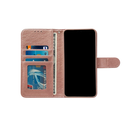 Apple iPhone SE (2022) Hoesje - Rosegoud - Luxe Bookcase