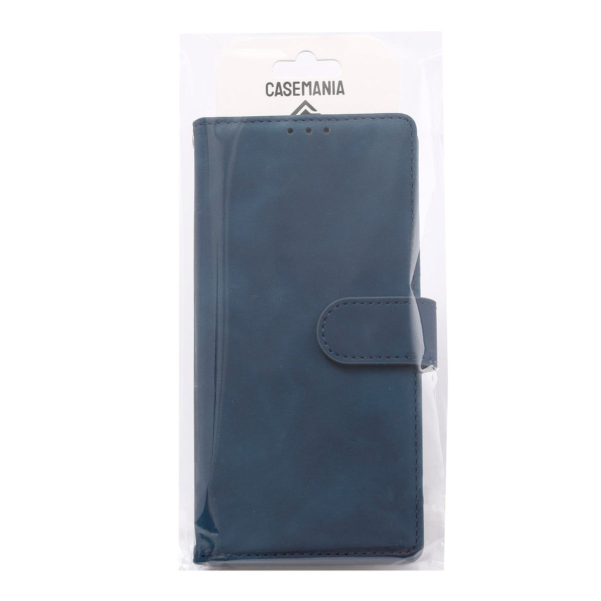 iPhone 17e Hoesje - Blauw - Kunstleer Portemonnee Bookcase