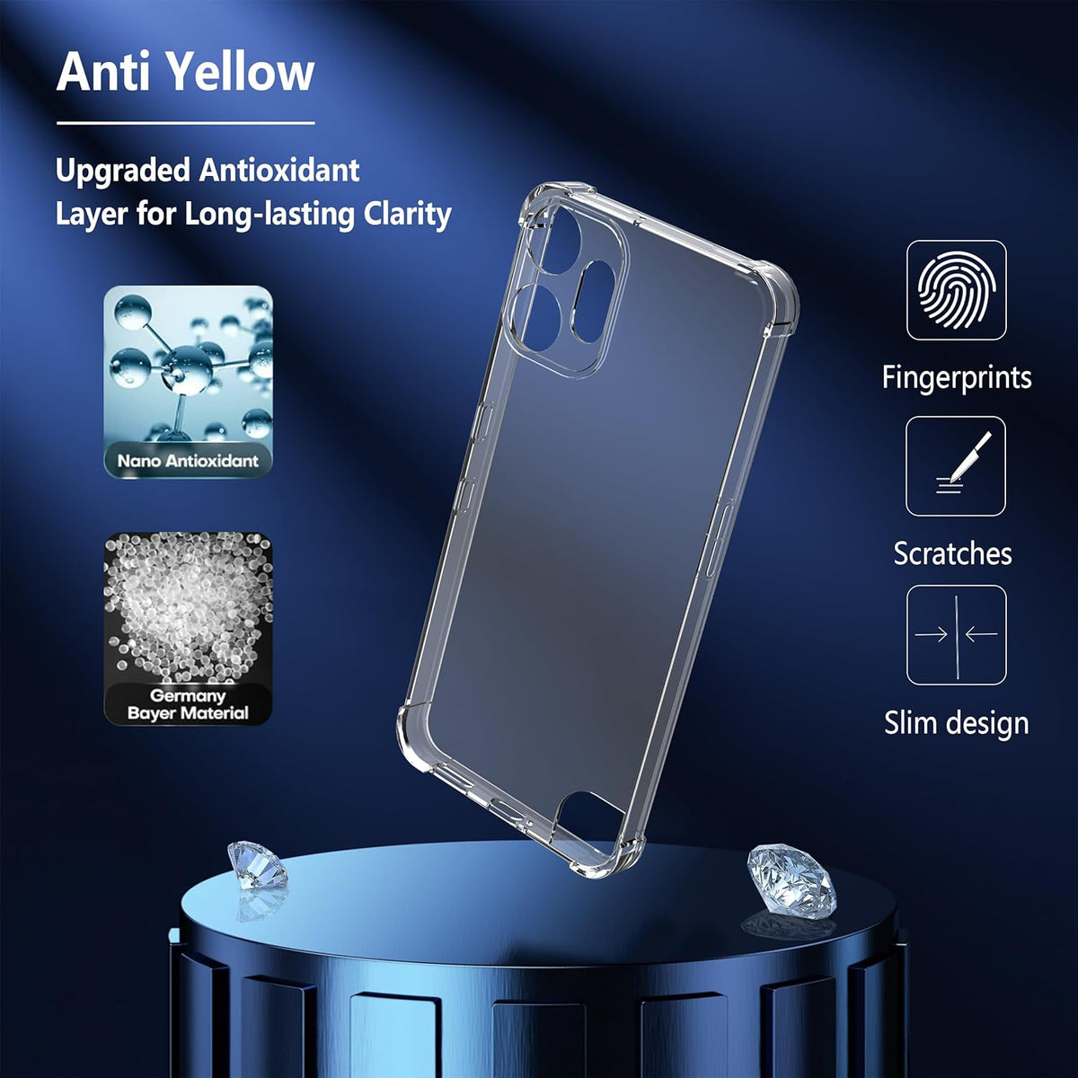 Nothing CMF Phone 2 Pro Hoesje - Transparant - Anti-Shock Back Cover