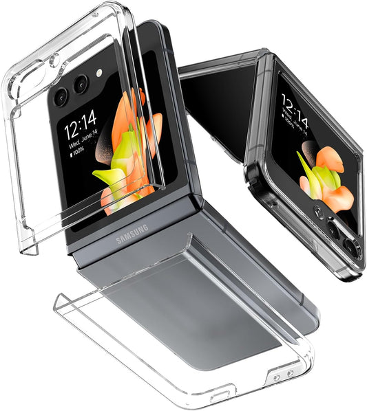 Samsung Galaxy Z Flip 5 Hülle - Transparent - Silikon-Backcover