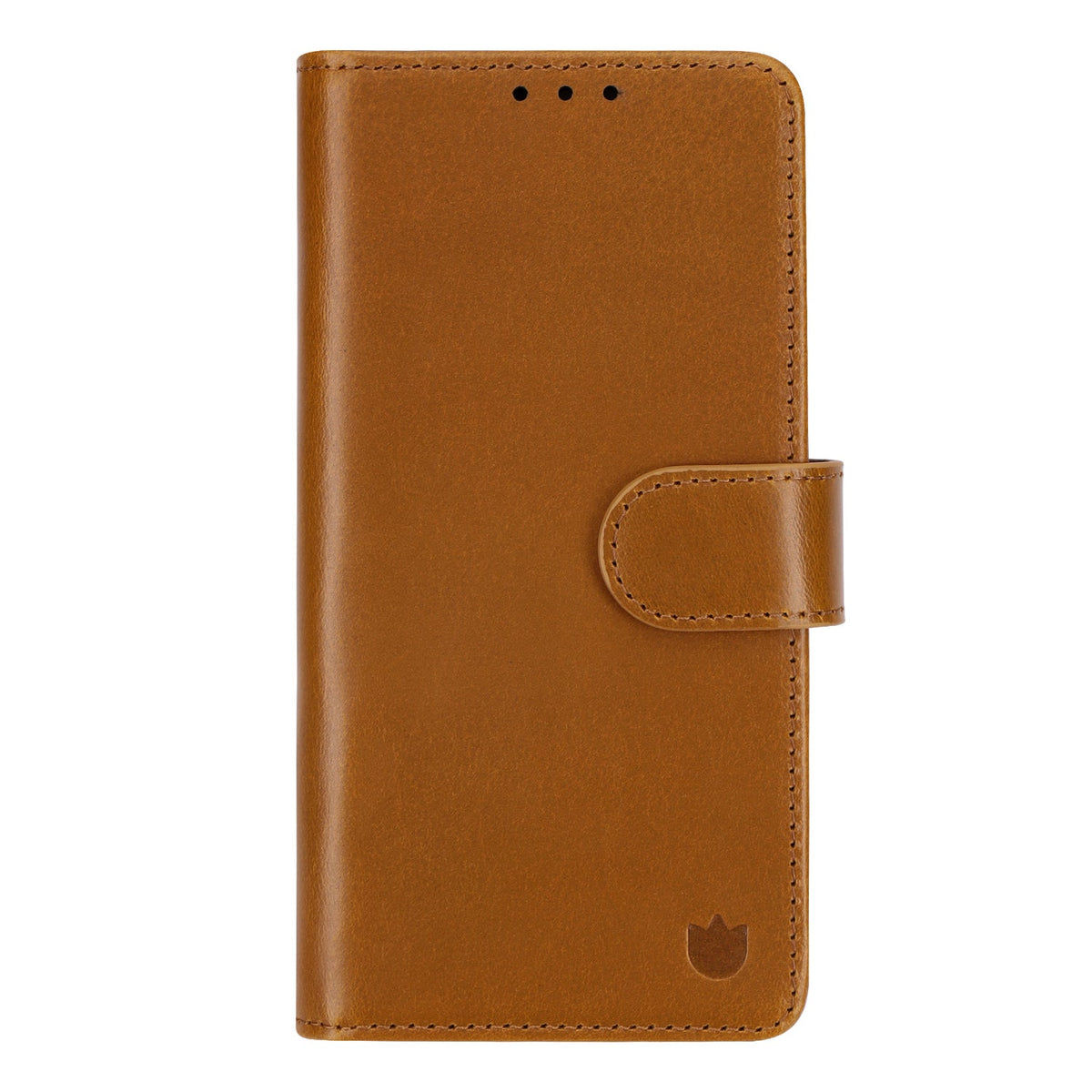 Samsung Galaxy A57 Hoesje - Sienna Brown - Echt Leren 2 in 1 MagSafe Bookcase