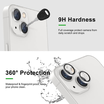 Apple iPhone 14 Kameraschutz - Silber - 1 Stück