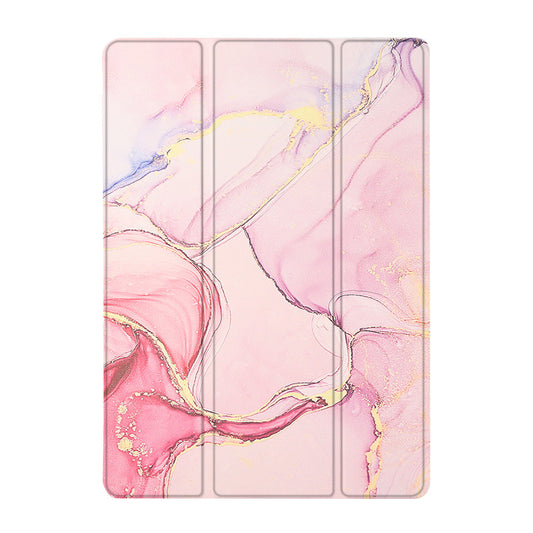 Apple iPad 7 10.2 (2019) Tablet-Hülle Smart Cover - , Marmor Rosa
