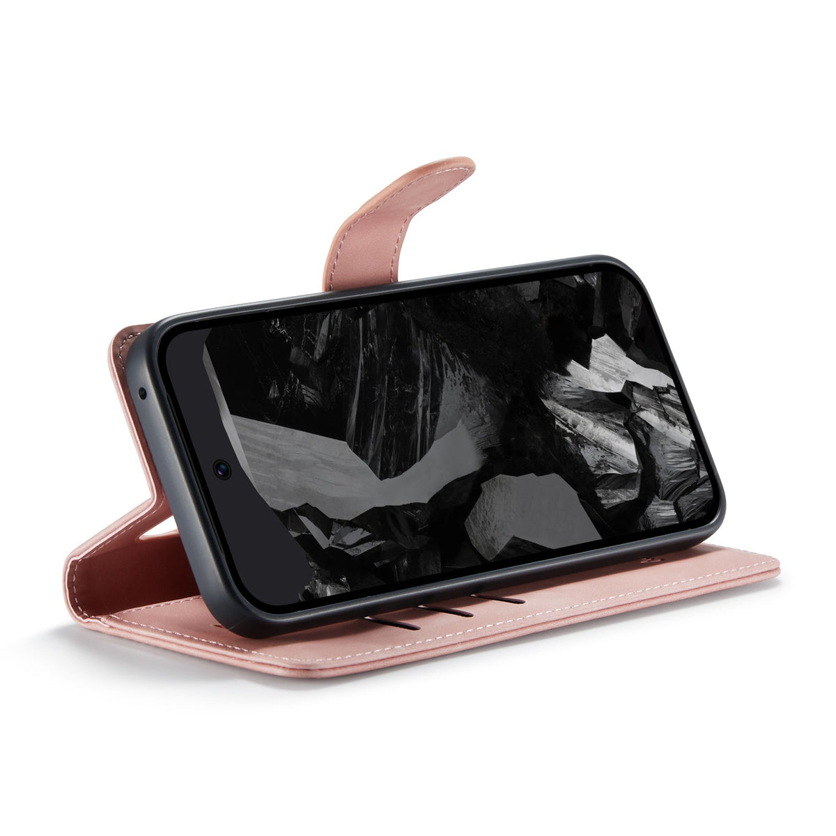 Google Pixel 9 Pro XL Hoesje - Pale Pink - 2 in 1 Bookcase