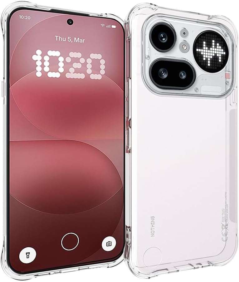 Nothing Phone (4a) Pro Case - Clear - Shockproof Back Cover