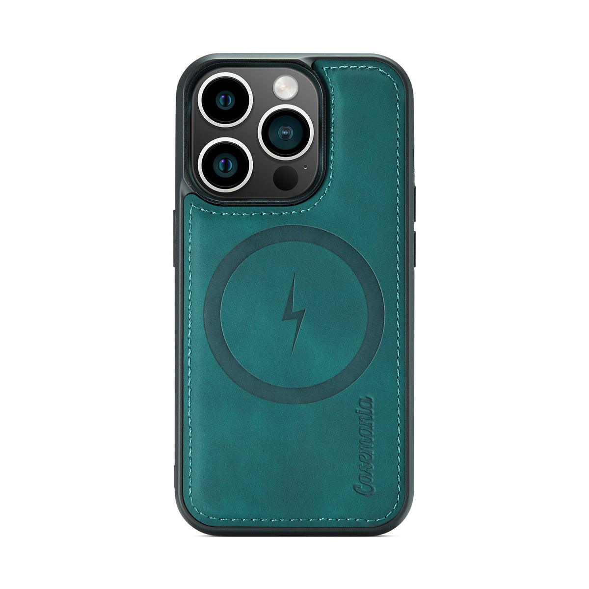 Apple iPhone 15 Pro Max Hoesje - Emerald Green - 2 in 1 MagSafe Bookcase