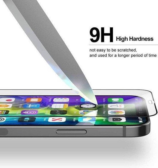 Apple iPhone 12 Pro Max Screenprotector - Full Cover - 2 Stuks