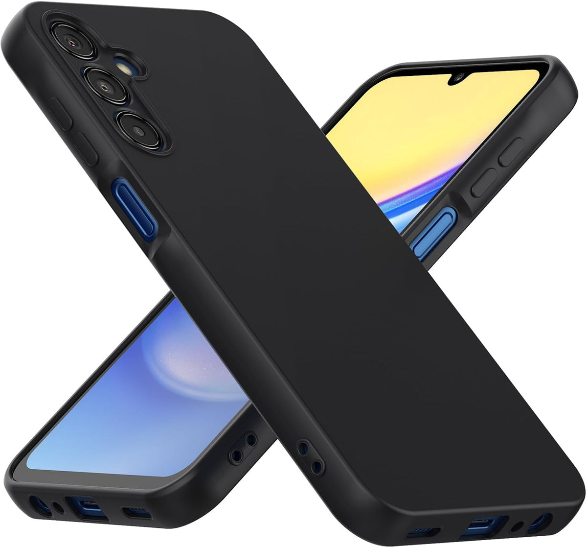 Samsung Galaxy A16 Hoesje - Zwart - Siliconen Back Cover