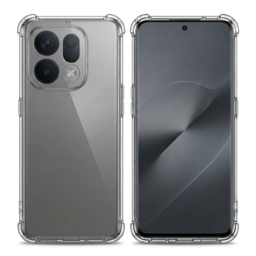 Oppo Find X9 Pro Hoesje - Transparant - Anti Shock Back Cover