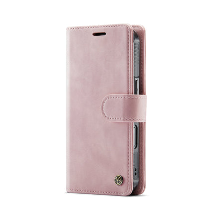 Apple iPhone 17 Case - Pale Pink - Luxury 2-in-1 MagSafe Wallet Case