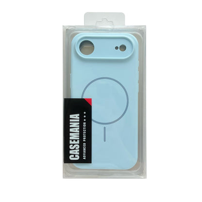 Apple iPhone Air Hoesje - Licht Blauw - Liquid Siliconen MagSafe Back Cover