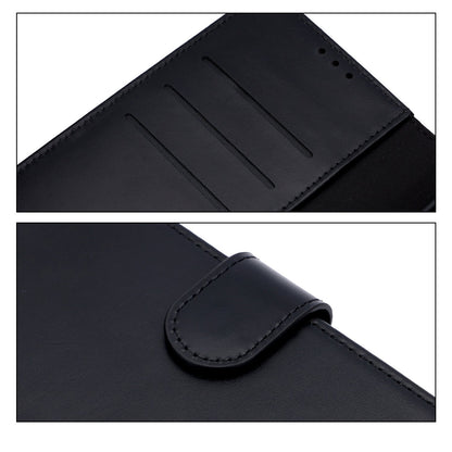Samsung Galaxy S26 Ultra Case - Onyx Black - Genuine Leather 2-in-1 MagSafe Wallet Case
