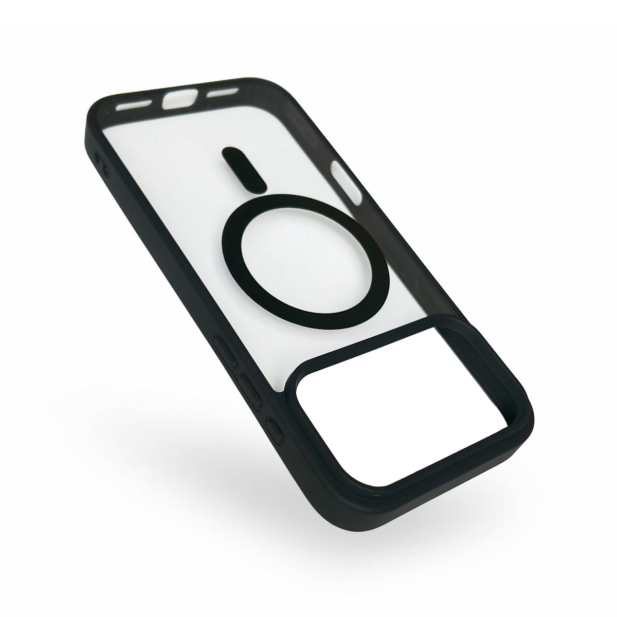 Apple iPhone 18 Pro Max Hoesje - Zwart - Bumper MagSafe Back Cover