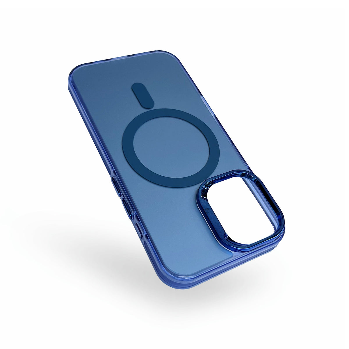 Apple iPhone 14 Hoesje - Blauw - Fusion Armor MagSafe Back Cover