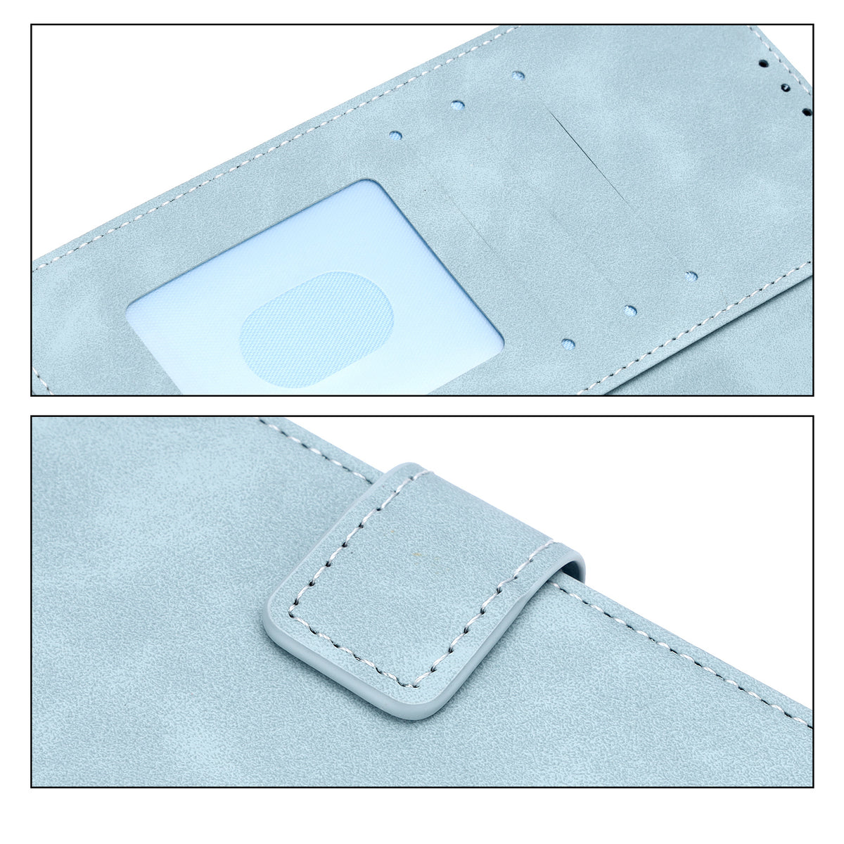 Samsung Galaxy A27 Hoesje - Aqua Blue - Portemonnee Bookcase