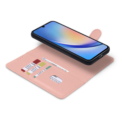 Samsung Galaxy S24 Ultra Hoesje - Roze - 2 in 1 Bookcase
