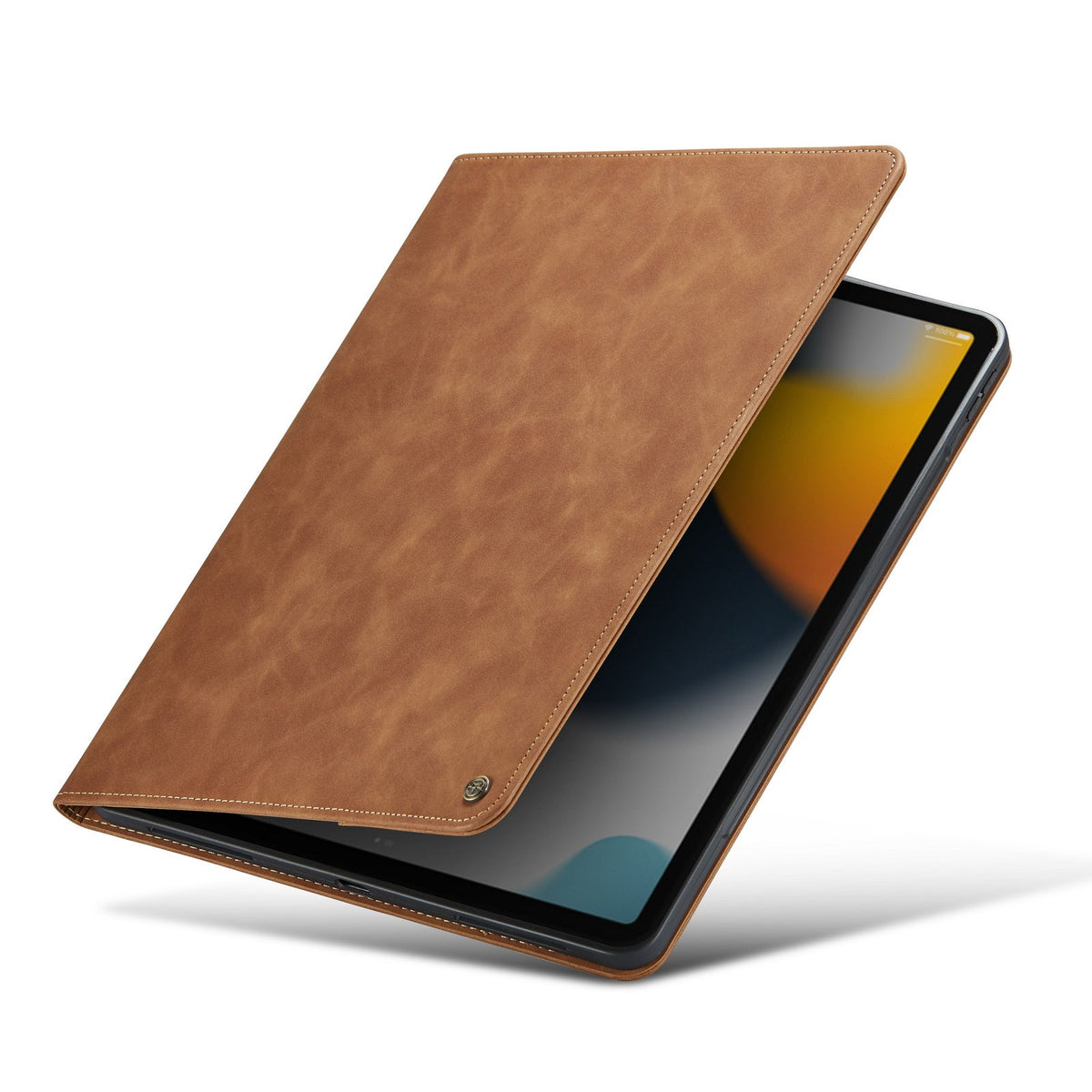 Apple iPad Pro 11 (2024) Tablet Case - Sienna Brown - Luxury Folio Case with Card Holder