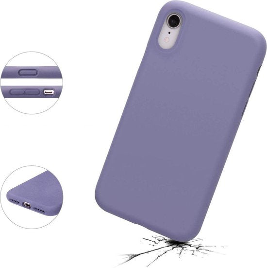 Apple iPhone XR Case - Purple - Silicone Back Cover