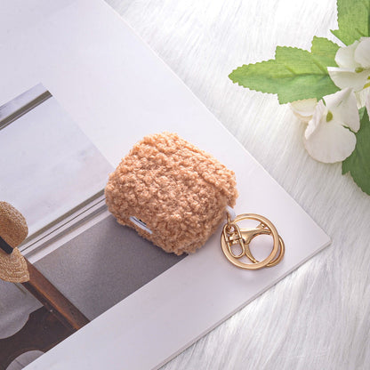 Apple AirPods 4 Hoesje - Teddy Furr - Bruin