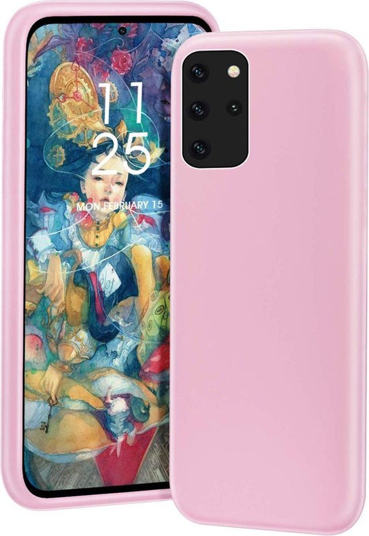 Samsung Galaxy S20 Plus Hoesje - Roze - Siliconen Back Cover