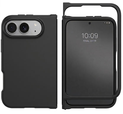 Apple iPhone Duo Hoesje - Zwart - Hardcase Back Cover met Schermrand
