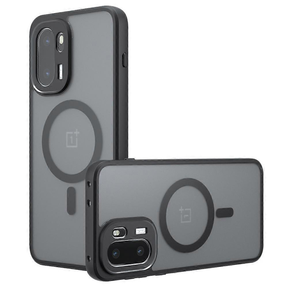 OnePlus 15R Case - Black - Matte Armor MagSafe Back Cover