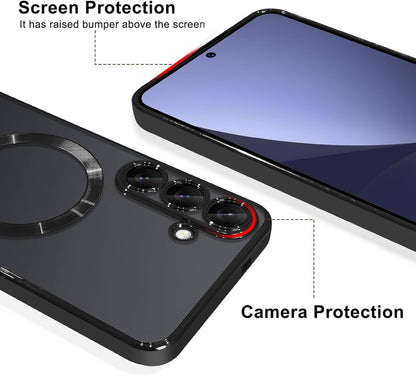 Samsung Galaxy S25 Plus Hoesje - Blauw - Siliconen MagSafe Back Cover