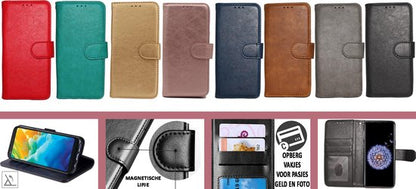 Apple iPhone 7 Plus Hoesje - Zwart - Luxe Bookcase