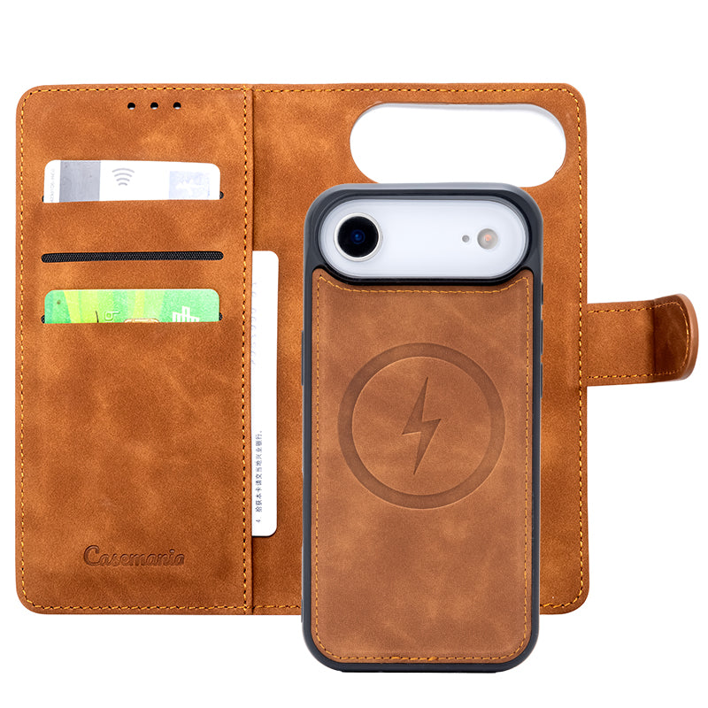 Snap Magnet | MagSafe-Compatibel 2-in-1 Bookcase |  Sienna Brown