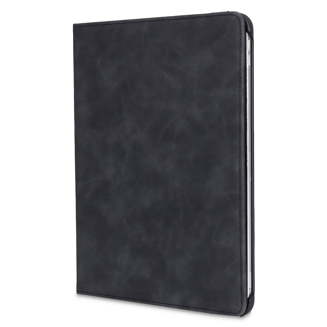 Stijlvolle zwarte iPad hoes met 360 graden draaimechanisme voor Apple iPad 2022 (10e Generatie).