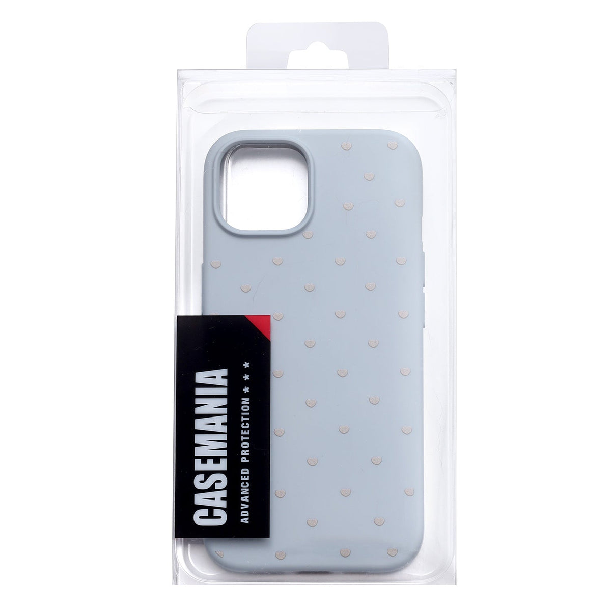 Apple iPhone 16 Pro Max Hoesje - Blauw - Hartjes Back Cover
