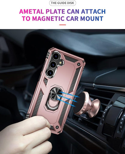 Samsung Galaxy S24 Plus Hülle - Roségold - Armor Kickstand Back Cover