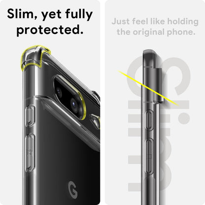Google Pixel 8a Hoesje - Transparant - Anti-Shock Back Cover