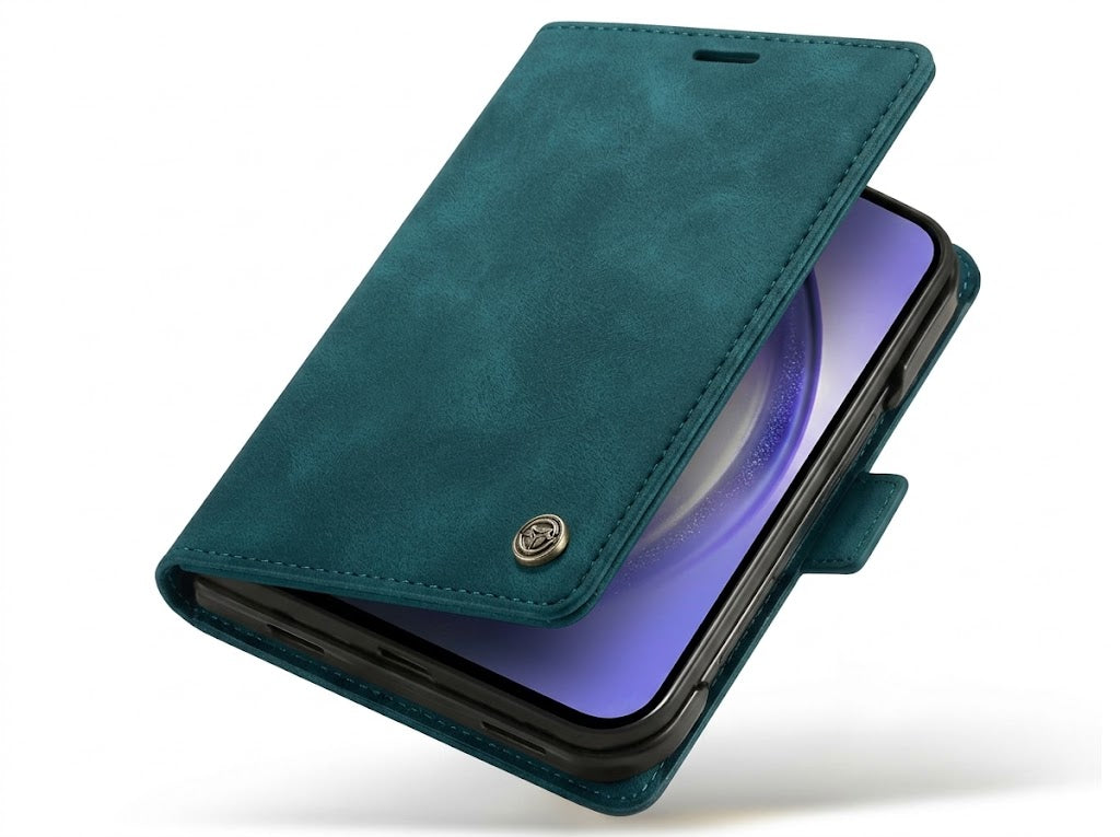 Apple iPhone Duo Hoesje - Emerald Green - Dunne Bookcase