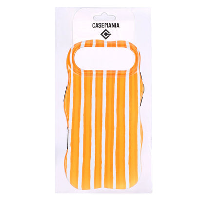 Apple iPhone Air Hoesje - Oranje - Wave Edge Back Cover