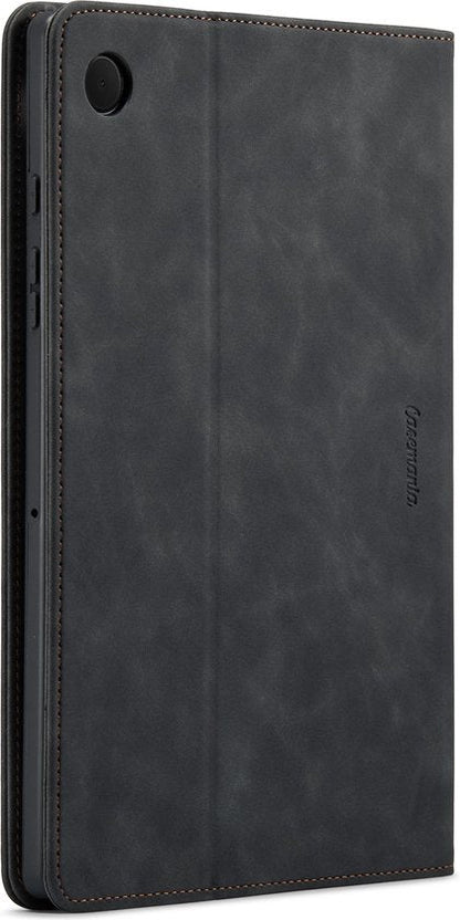 Samsung Galaxy Tab A8 2021 Tablet Case - Charcoal Gray - Luxury Folio Case with Card Holder
