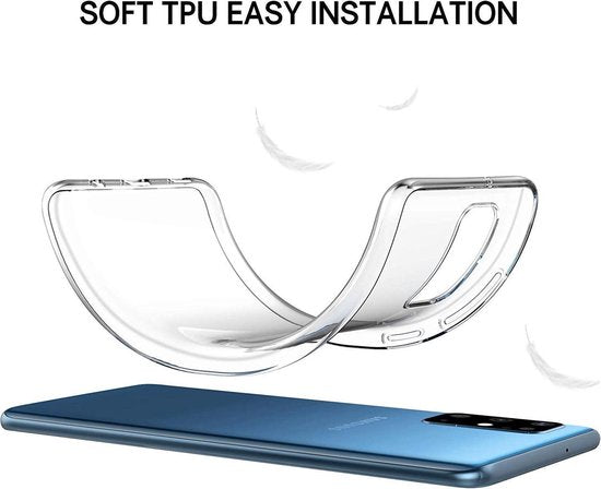 Samsung Galaxy S20 Plus Hoesje - Transparant - Siliconen Back Cover